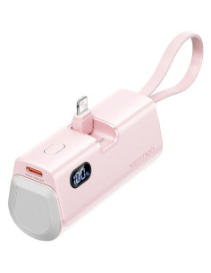 Powerbank 4800mah vention fhrp0/ 22.5w/ rosa