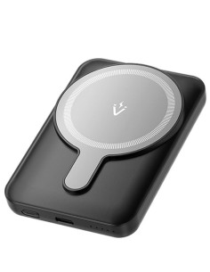 Powerbank 5000mah vention fhsb0/ 20w/ wireless/ negra