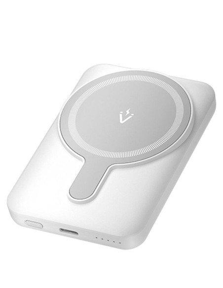 Powerbank 5000mah vention fhsw0/ 20w/ wireless/ blanca