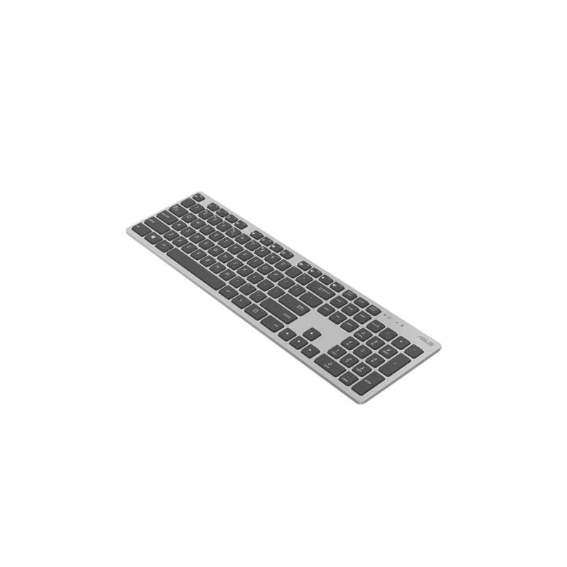 Teclado y ratón inalámbricos asus w5000 wireless/ gris