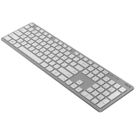 Teclado y ratón inalámbricos asus w5000 wireless/ blanco