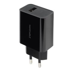 Cargador de Pared Nanocable 10.10.2004/ 1xUSB/ 10W/ Negro