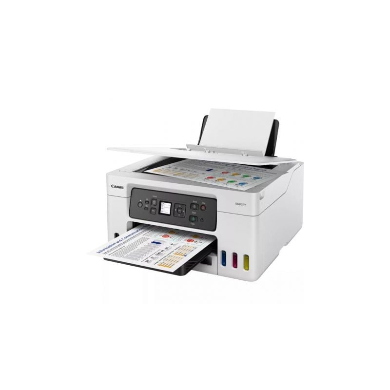 Multifunción recargable canon maxify gx3050 megatank wifi/ dúplex/ blanca