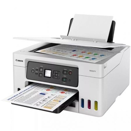 Multifunción recargable canon maxify gx3050 megatank wifi/ dúplex/ blanca