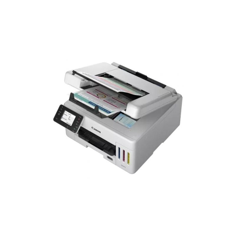 Multifunción recargable canon maxify gx6550 megatank wifi/ dúplex/ blanca