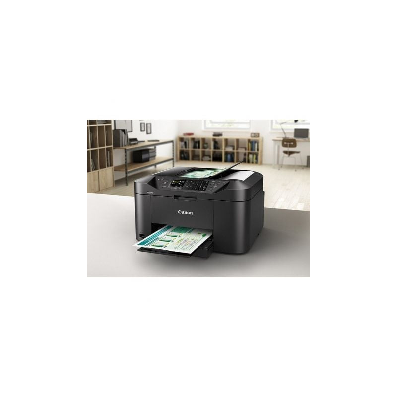 Multifunción canon maxify mb2150 wifi/ fax/ dúplex/ negra