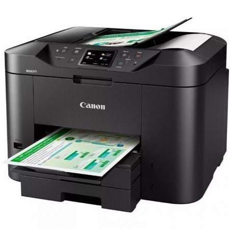 Multifunción canon maxify mb2750 wifi/ fax/ dúplex/ negra