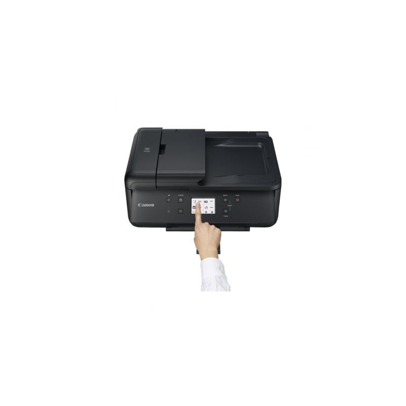 Multifunción fotográfica canon pixma tr7650 wifi/ fax/ dúplex/ negra