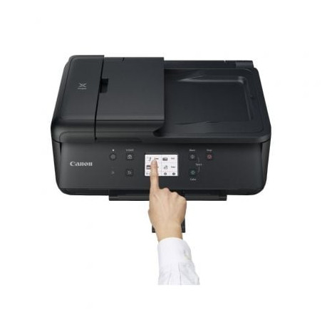 Multifunción fotográfica canon pixma tr7650 wifi/ fax/ dúplex/ negra