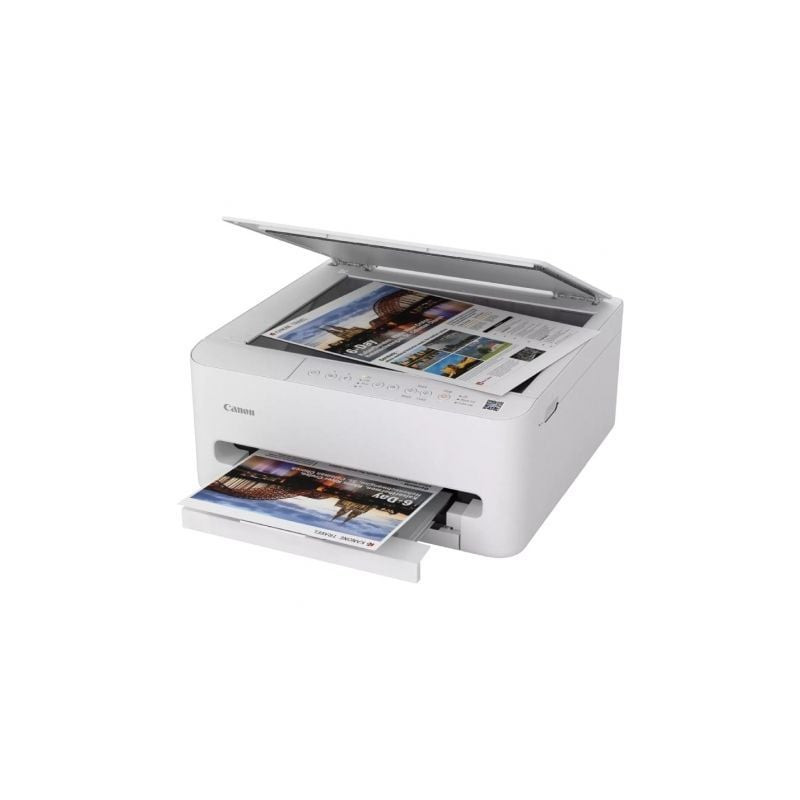 Multifunción canon pixma ts4150i wifi/ dúplex/ blanca
