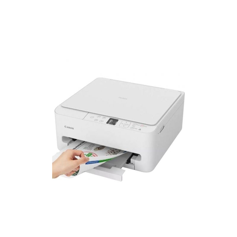Multifunción fotográfica canon pixma ts6550i wifi/ dúplex/ blanca