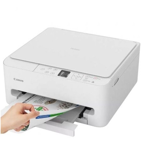 Multifunción fotográfica canon pixma ts6550i wifi/ dúplex/ blanca