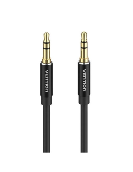 Cable estéreo vention baxbf/ jack 3.5 macho - jack 3.5 macho/ 1m/ negro