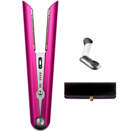 Plancha para el pelo dyson corrale/ rosa