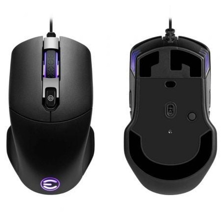 Ratón gaming evga x12/ hasta 16000 dpi