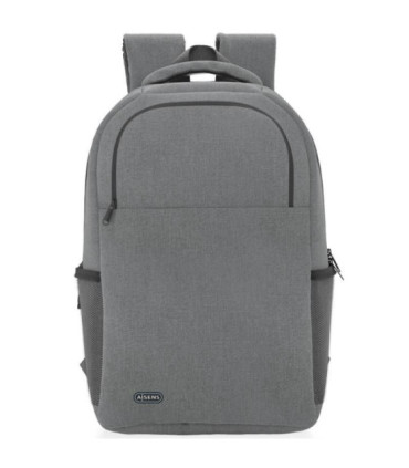 Mochila aisens premium asbg-bp083-gr para portátiles hasta 15.6'/ gris