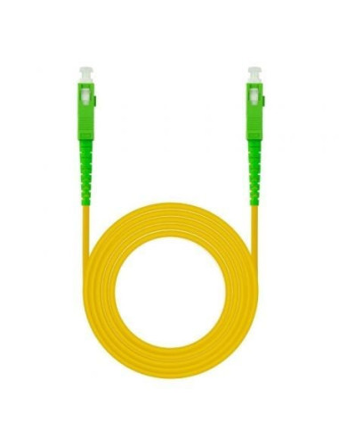 Cable de fibra óptica g657a2 nanocable 10.20.0000-100/ lszh/ 100m/ amarillo