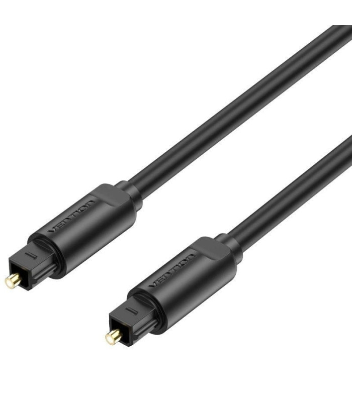 Cable de audio de fibra óptica vention baebf/ 1m/ negro