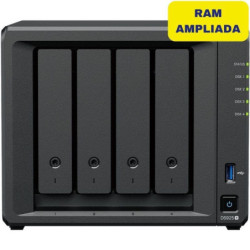 Nas synology diskstation ds925+/ 4 bahías 3.5'- 2.5'/ 8gb ddr4/ formato torre