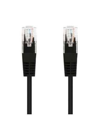 Cable de red rj45 utp nanocable 10.20.0100-bk cat.5e/ 50cm/ negro