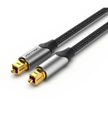 Cable de audio de fibra óptica vention bavhg/ 1.5m/ gris