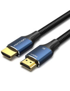 Cable hdmi 2.1 8k vention alglg/ hdmi macho - hdmi macho/ 1,5m/ azul