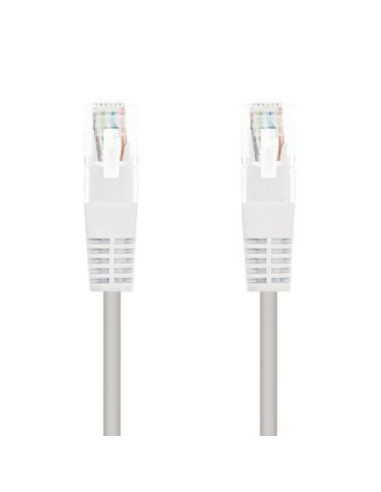 Cable de red rj45 utp nanocable 10.20.0102-w cat.5e/ 2m/ blanco