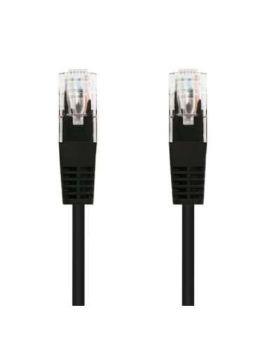 Cable de red rj45 utp nanocable 10.20.0105-bk cat.5e/ 5m/ negro