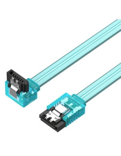 Cable sata vention kddsd/ sata hembra - sata hembra/ 50cm/ azul