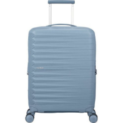Maleta de cabina american tourister fastforward spinner expansible 55cm/ 55x40x23cm/ 4 ruedas/ azul