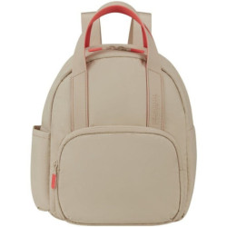 Mochila american tourister puffypop s/ capacidad 8.5l/ beige