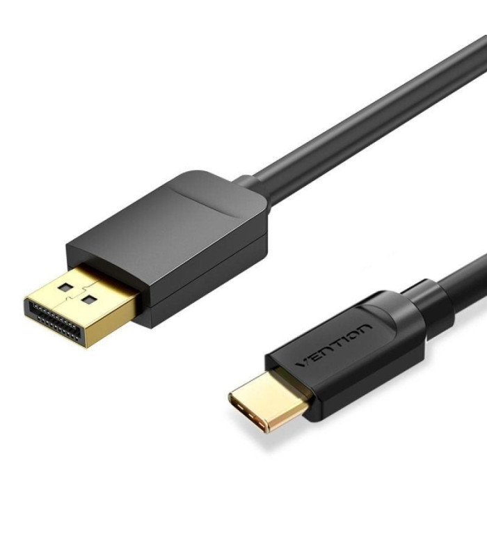 Cable conversor vention cgybh/ usb tipo-c macho - displayport macho/ 2m/ negro