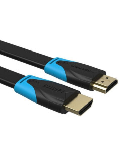 Cable hdmi 2.0 4k vention vaa-b02-l100/ hdmi macho - hdmi macho/ 1m/ negro