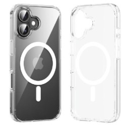 Funda dura con magsafe vention kugt0-40/ compatible con iphone 16 pro max/ transparente