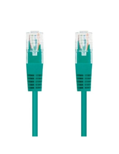 Cable de red rj45 utp nanocable 10.20.0400-gr/ cat.6/ 50cm/ verde