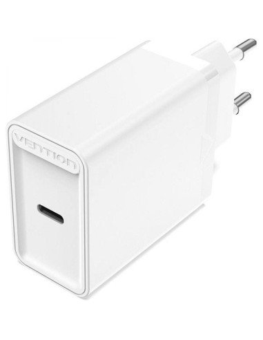 Cargador de pared vention faiw0-eu/ 1xusb tipo-c/ 30w