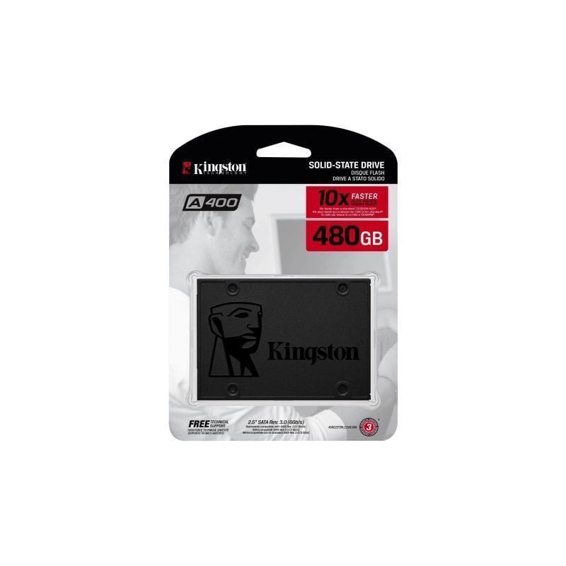 Disco ssd kingston a400 480gb/ sata iii