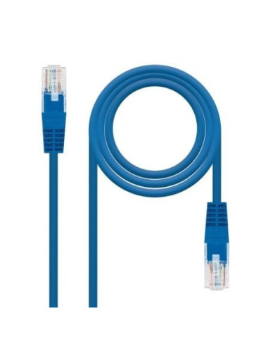 Cable de red rj45 utp nanocable 10.20.0400-l30 cat.6/ 30cm/ azul