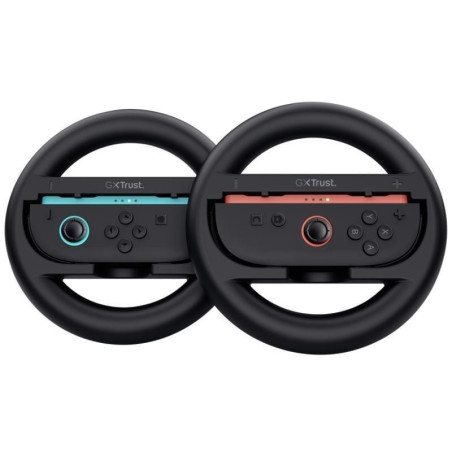 Pack volante joy-con trust gaming gxt 1257 26048 para mandos nintendo switch 2/ 2 uds