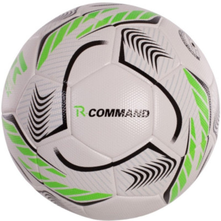 Balón de fútbol rox sport r-comand/ blanco y verde