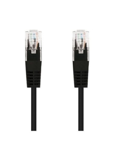 Cable de red rj45 utp nanocable 10.20.0402-bk cat.6/ 2m/ negro