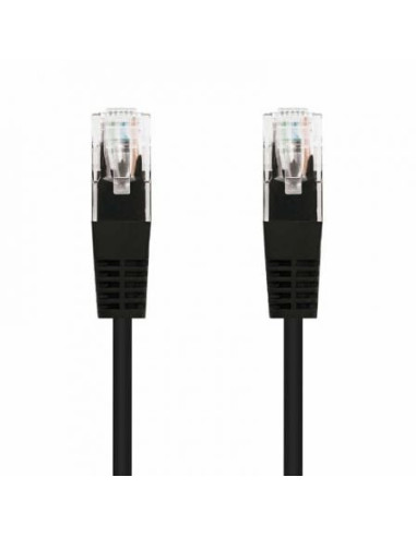 Cable de red rj45 utp nanocable 10.20.0403-bk cat.6/ 3m/ negro