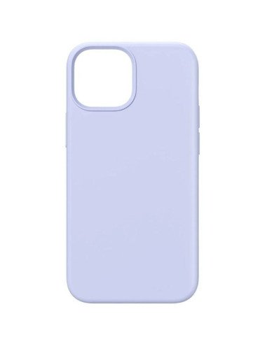 Funda silicona con magsafe vention kufv0-20/ compatible con iphone 15 plus/ morada