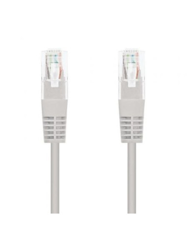 Cable de red rj45 utp nanocable 10.20.0407 cat.6/ 7m/ gris