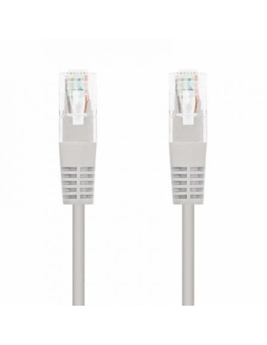 Cable de red rj45 utp nanocable 10.20.0415 cat.6/ 15m/ gris