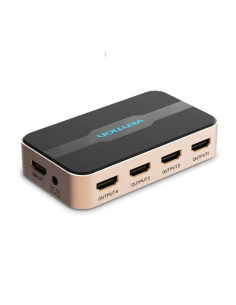 Duplicador hdmi vention accg0-eu/ 4x hdmi hembra - hdmi macho