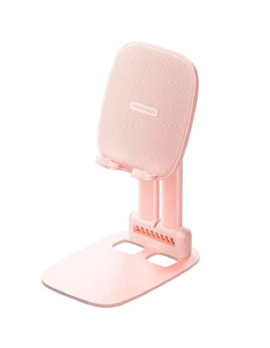 Soporte para smartphone/tablet vention ksgp0/ rosa