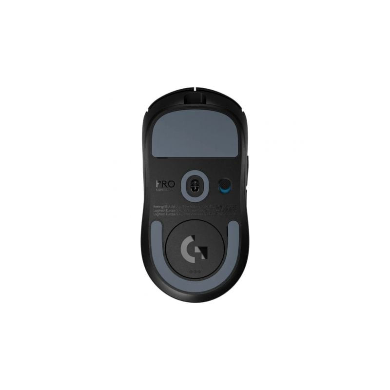Ratón gaming inalámbrico logitech pro x superlight 2/ batería recargable/ hasta 44000 dpi/ negro