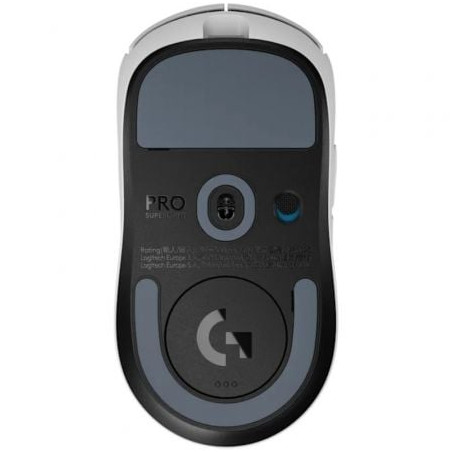 Ratón gaming inalámbrico logitech pro x superlight 2/ batería recargable/ hasta 44000 dpi/ blanco