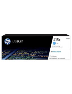 Tóner original hp nº415x xl alta capacidad/ cian